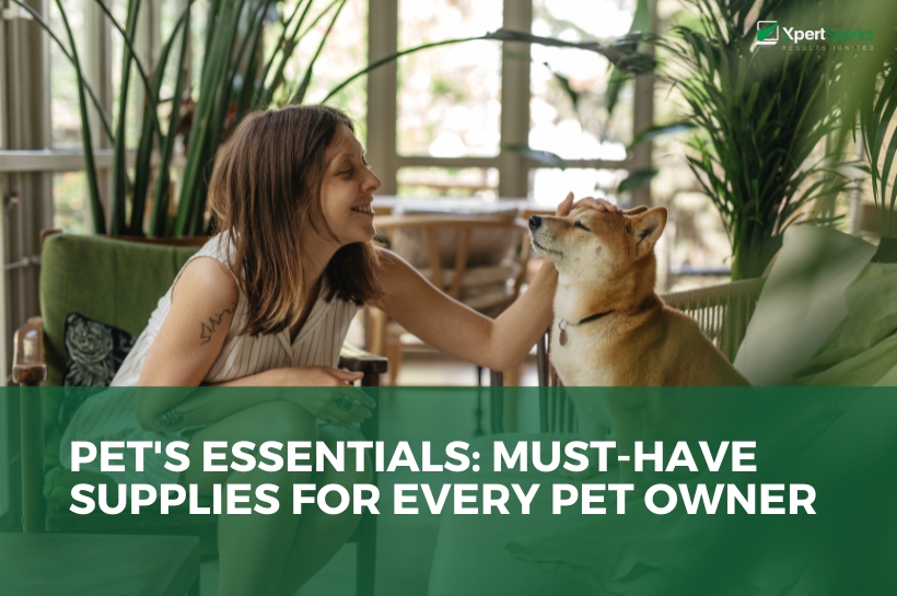 Essential pet supplies for dogs and cats